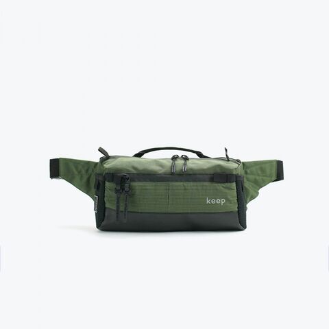 Arakawa mini khaki waist bag
