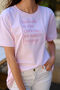 Pink t-shirt Ukraine is the capital of great people