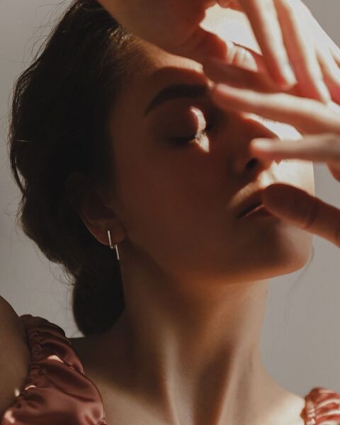 Серьги Петелька S