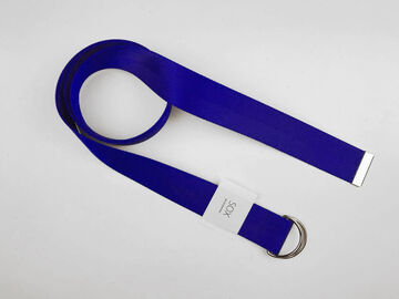 Indigo nylon belt