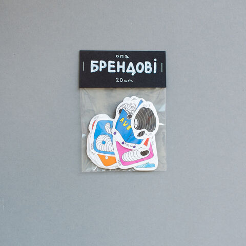 Stickers set Brands