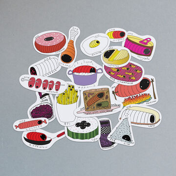 Sticker set Edible