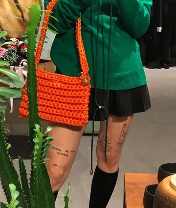 Помаранчева сумка Mel