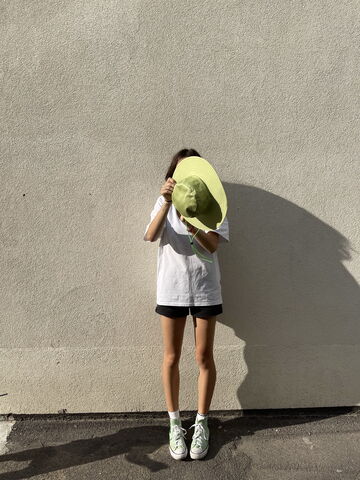 Light green panama Camp