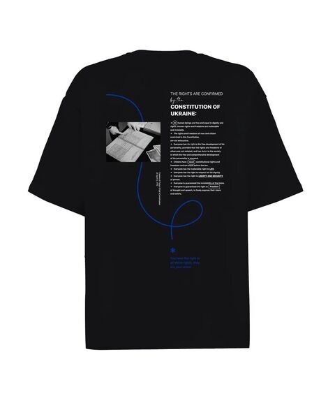 Black T-Shirt Constitution