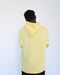 Yellow men's hoodie with logo