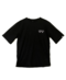 Black t-shirt with embroidery Exist