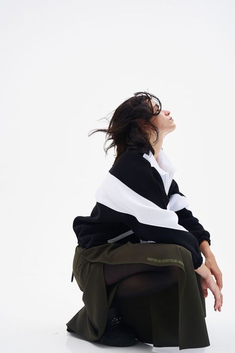 Оливкові штани на запах Right to Life