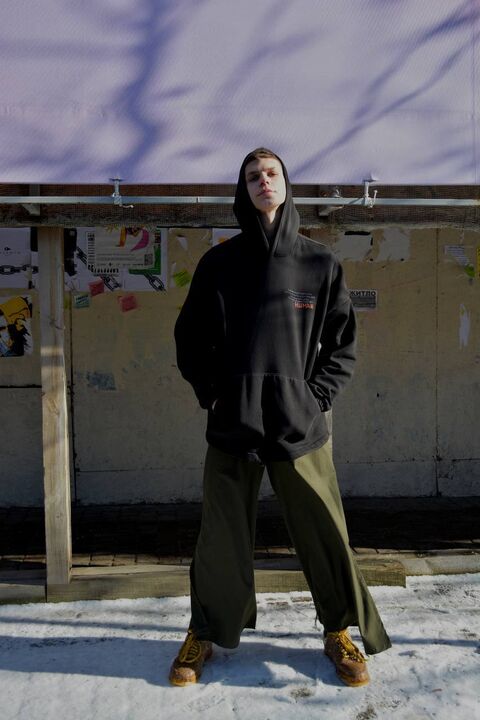 Оливкові штани на запах Right to Life