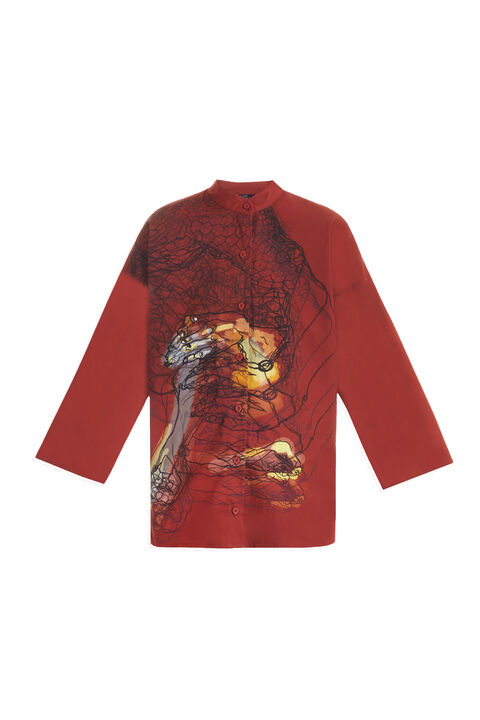 Теракотова сорочка