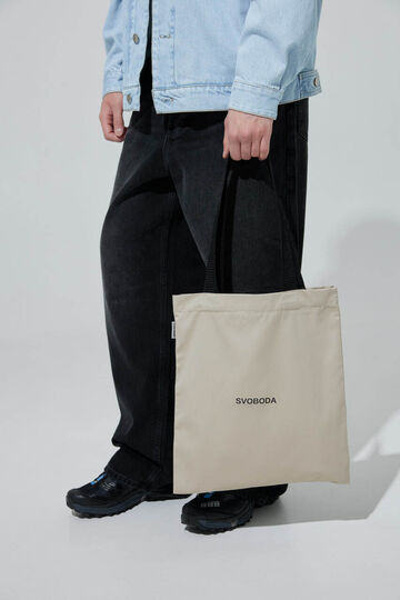 Бежевий шопер Svoboda