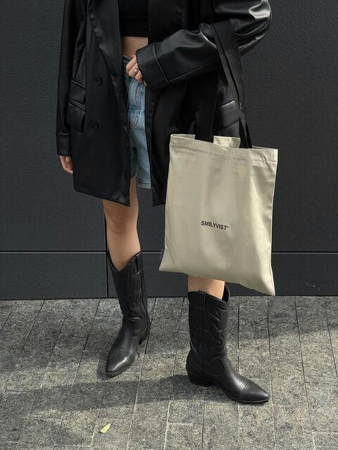 Бежевий шопер Smilyvist'