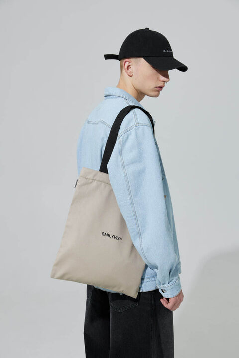 Бежевий шопер Smilyvist'