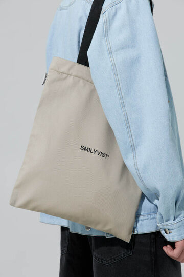 Бежевий шопер Smilyvist'