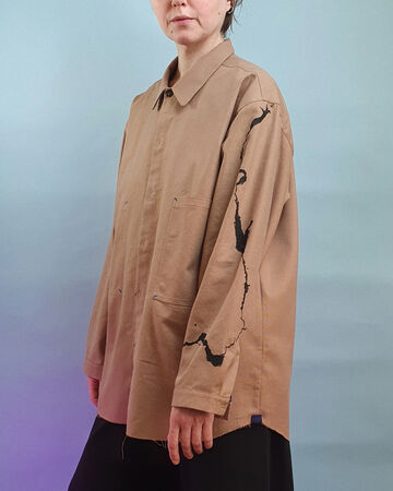 Пісочна сорочка з двонитки Дніпро