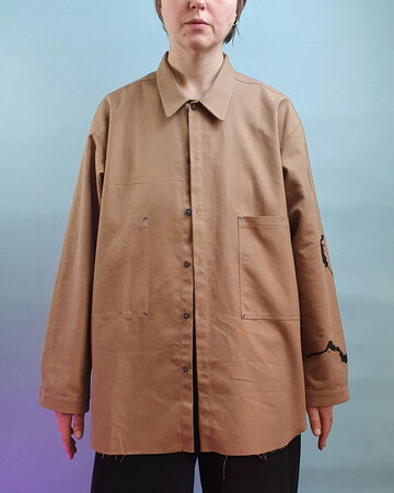 Пісочна сорочка з двонитки Дніпро