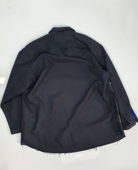 Черная рубашка из двунити Днепр