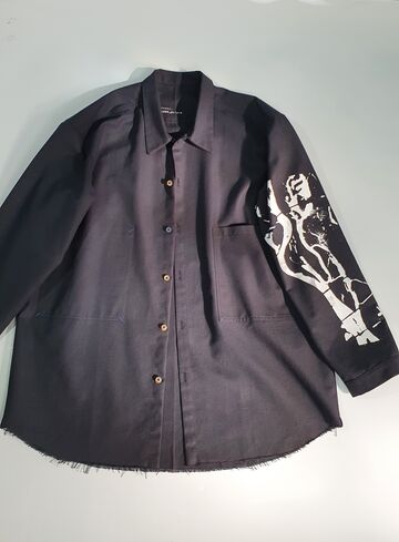 Black shirt of double thread "Dnipro" (Kyiv)