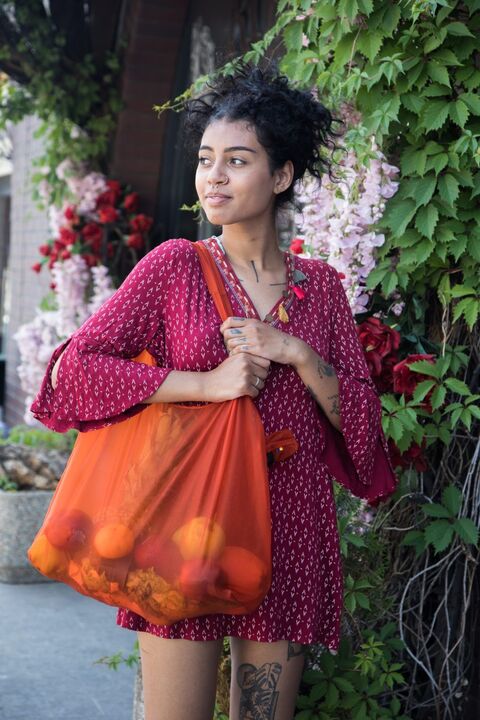 Tote bag Monolite Flame