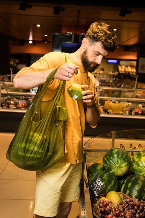 Tote bag Monolite Olive