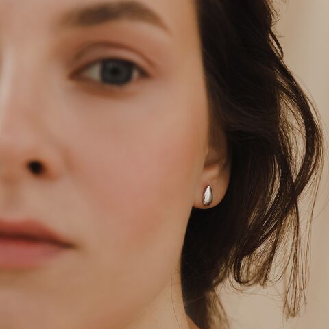 Сережки Об`ємна крапелька