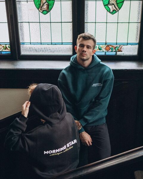 Black hoodie Athletique