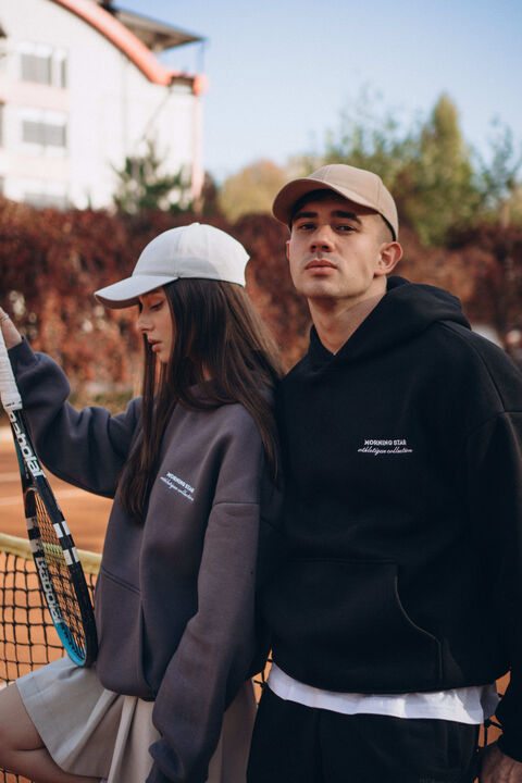 Black hoodie Athletique