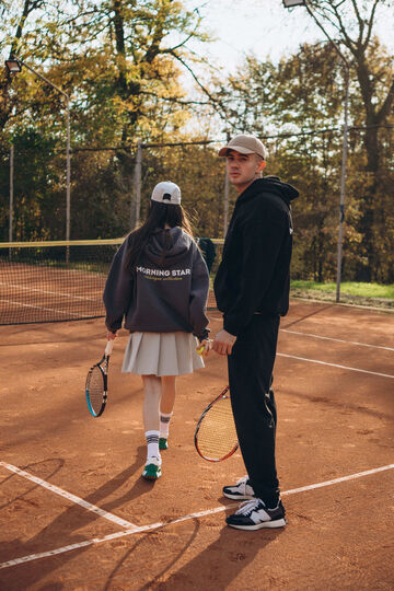 Black hoodie Athletique