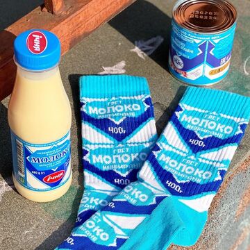 Шкарпетки Згущене молоко