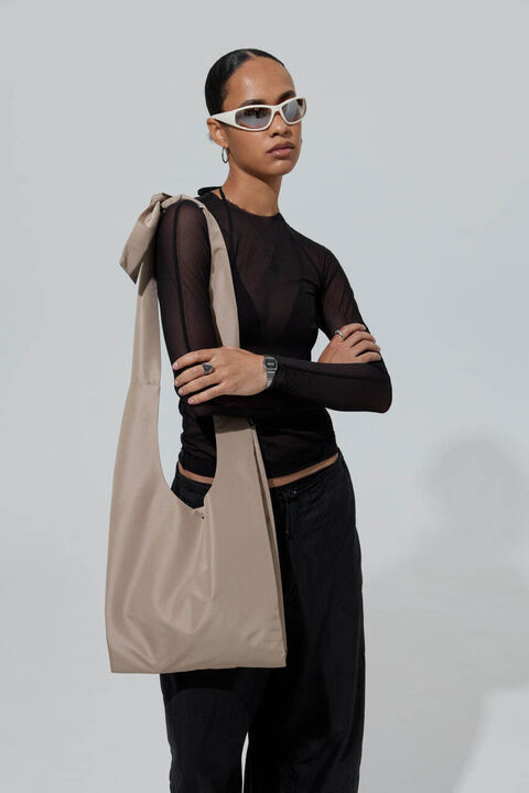 Бежева сумка Crossbag Easy