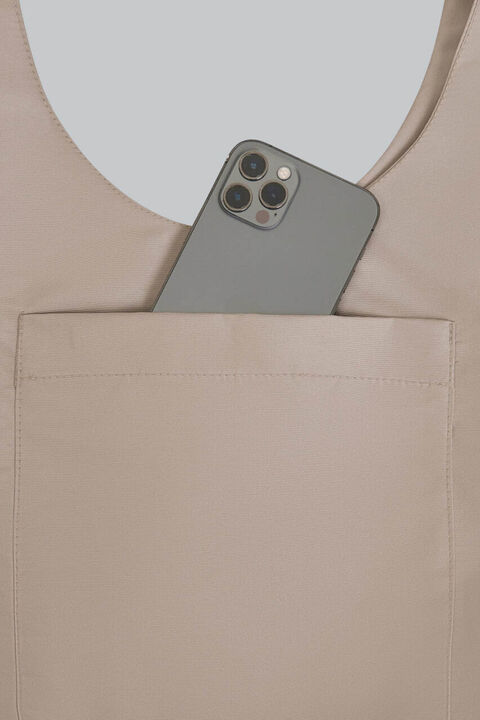 Бежева сумка Crossbag Easy