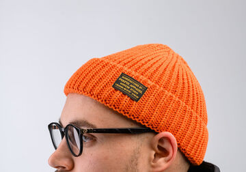 Жовтогаряча шапка Watch Cap Orange