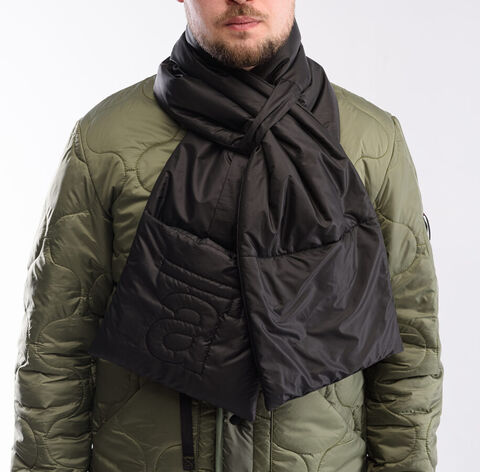 Чорний шарф Mount Scarf