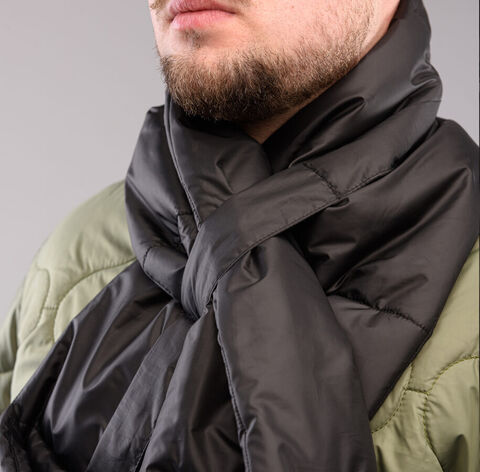 Чорний шарф Mount Scarf