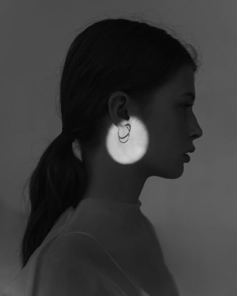 Тонкі сережки Конго 2.5 см