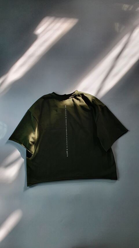 Зелена футболка Pole Star - Мир Праця Свобода