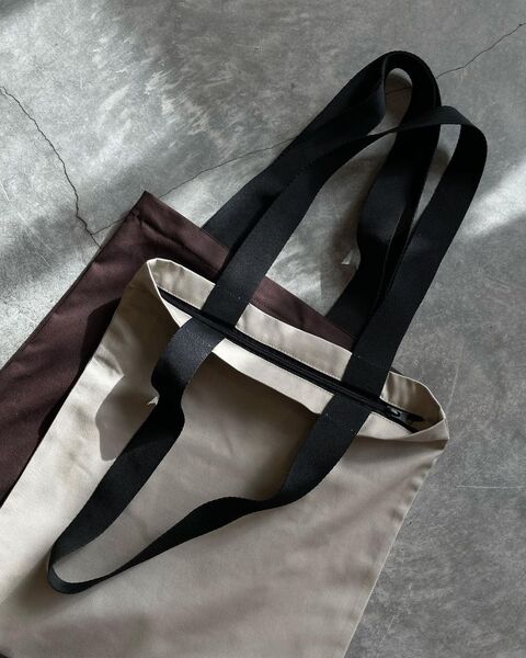 Бежевий шопер Classic bag