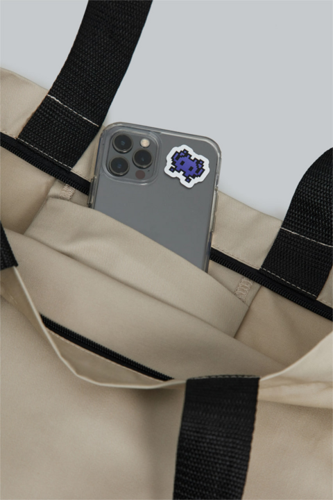 Бежевий шопер Classic bag