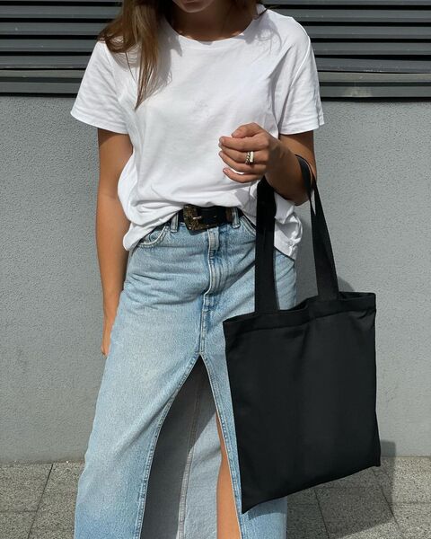 Чорний шопер Classic bag