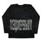 Black sweater Pseudo-repurchase