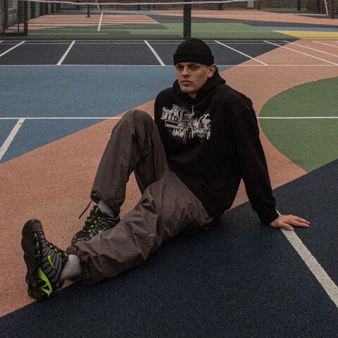 Черное худи Азовсталь