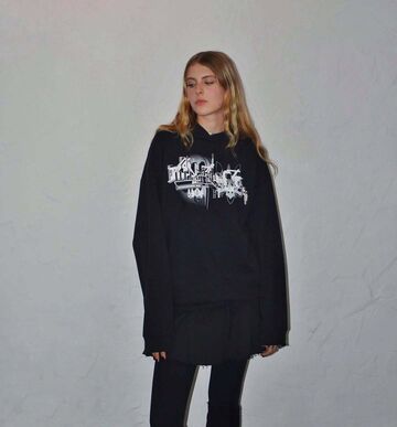 Черное худи Азовсталь