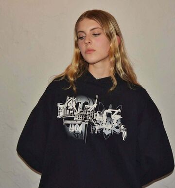 Черное худи Азовсталь