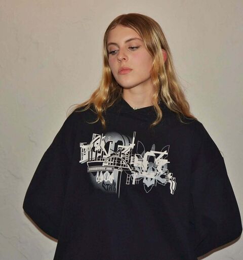 Черное худи Азовсталь