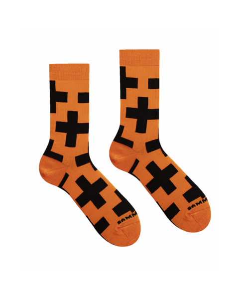 Socks "Cross Orange"