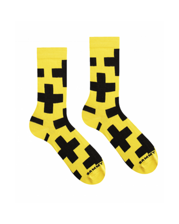 Socks "Cross Yellow"