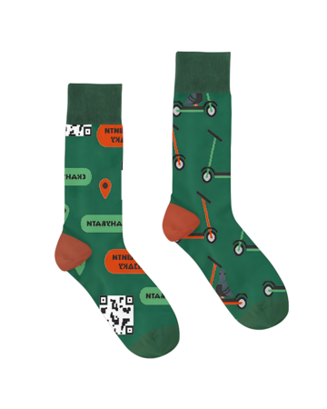Socks "Electrobike"