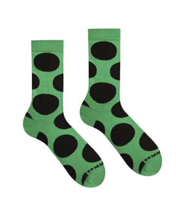 Socks "Round Green"