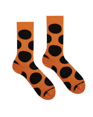 Socks "Round Orange"