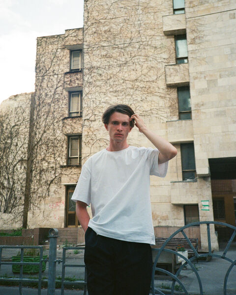 White basic T-shirt